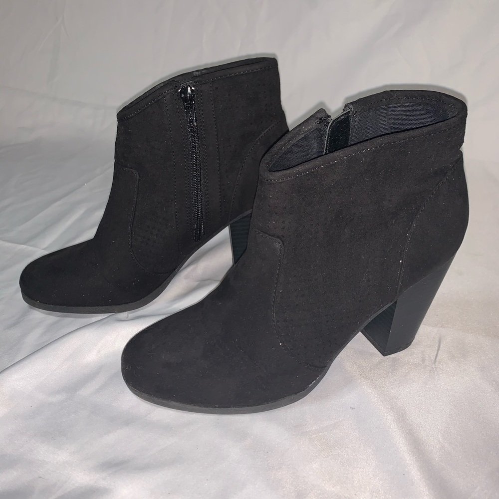 Black booties